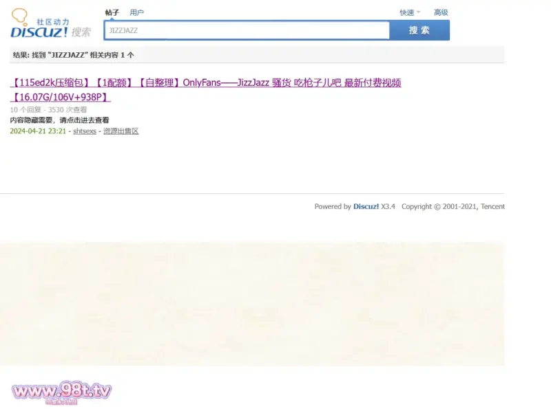 【ED2K丨整理】符文展示大洋马，一心只想嗦鸡吧，JIZZJAZZ 正片合集【35.6g/30v/30配额】-98推特-精选每日热门,专注打造高质量合集资源平台