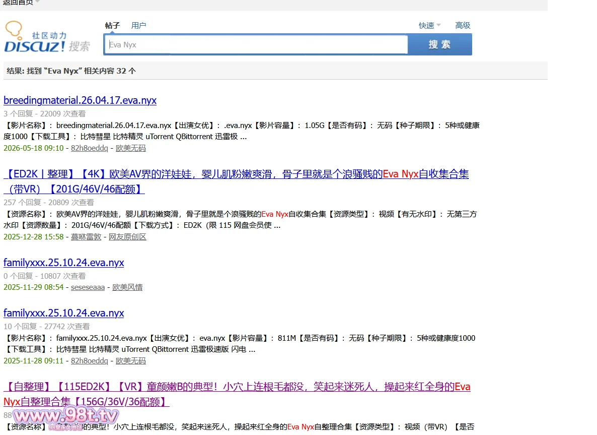 【ED2K丨整理】【4K】欧美AV界的洋娃娃，婴儿肌粉嫩爽滑，骨子里就是个浪骚贱的Eva Nyx2026年1月至今合集（含VR）【104g/17v/17配额】-98推特-精选每日热门,专注打造高质量合集资源平台