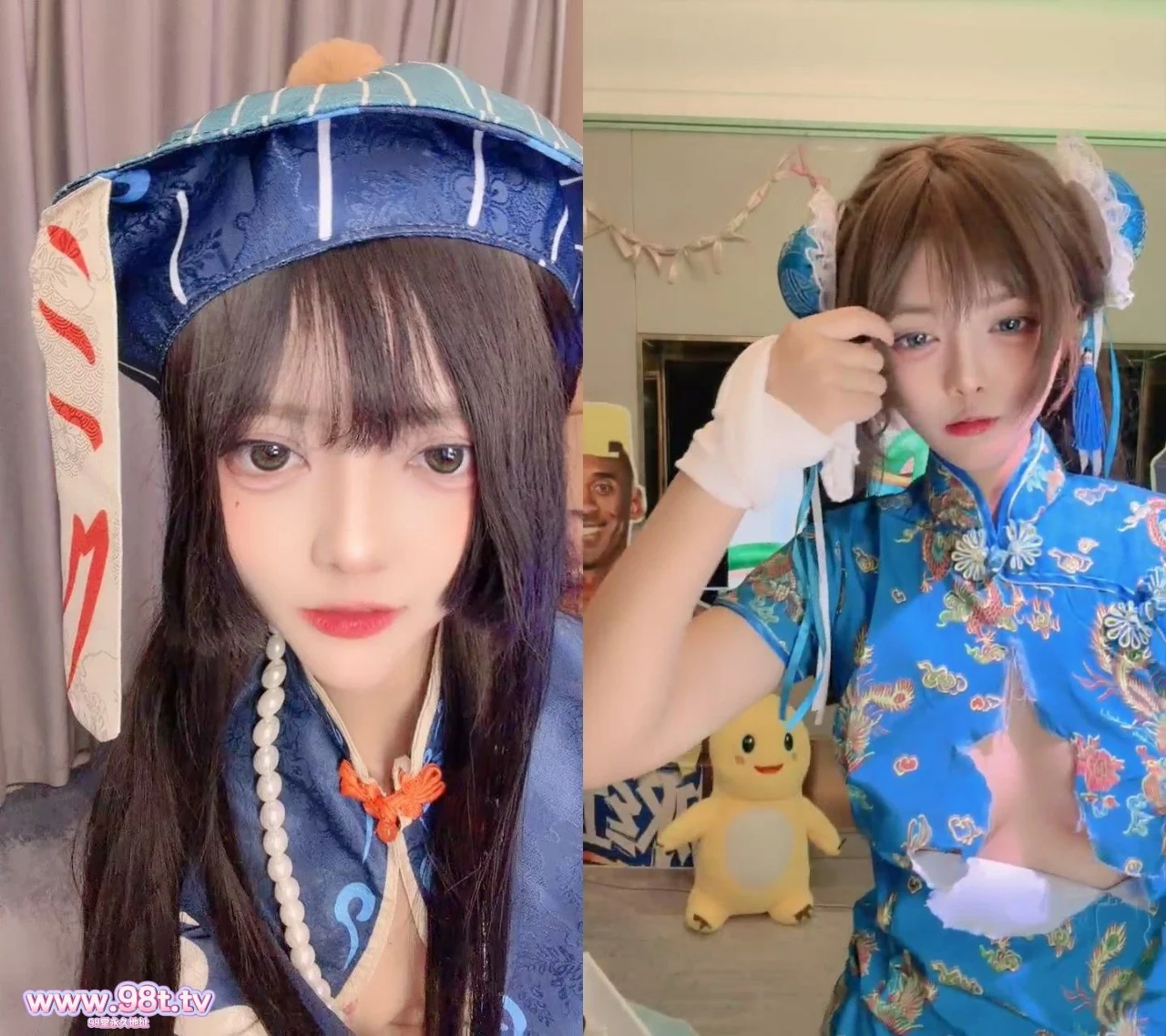图片[1]-【ED2K】美少女【张晚萌】每天不同Cosplay角色扮演，春丽，僵尸，军阀大尺度合集！截止至8.1号【21.1G/16V/2配额】-98推特-精选每日热门,专注打造高质量合集资源平台