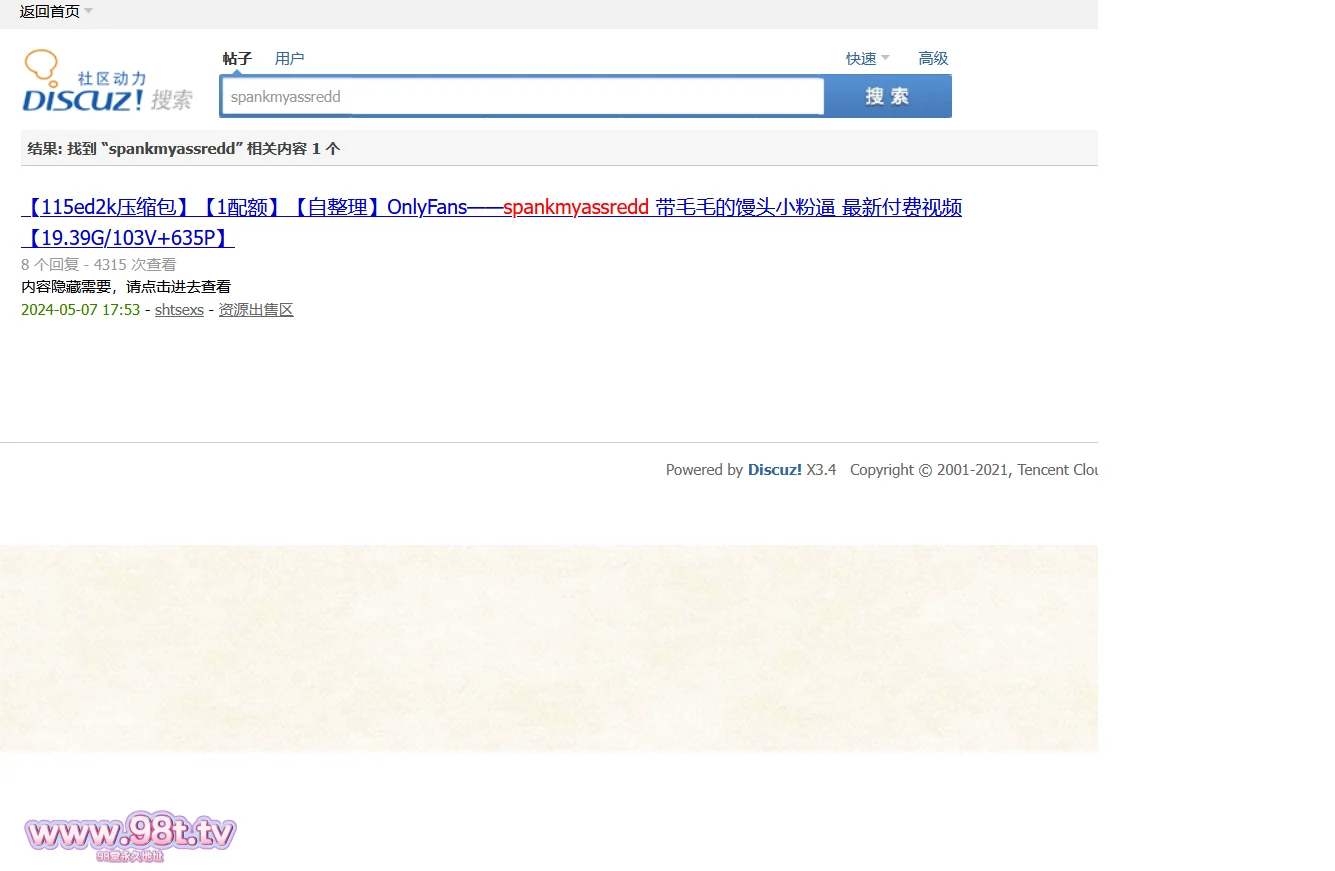 图片[2]-【ED2K丨整理】肉肉的骚货网黄 spankmyassredd 合集 有着金黄阴毛的小穴，微坦的身材，骚气逼人的姿态，是不是你的所爱？【63.7g/274v/4配额】-98推特-精选每日热门,专注打造高质量合集资源平台