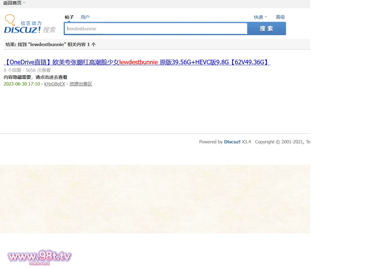 图片[1]-【ED2K丨整理】大眼睛傻妞高潮脸，嫩出水粉红弹簧屄，lewdestbunnie 堂内最强直播合集【81.2g/161v/161配额】-98推特-精选每日热门,专注打造高质量合集资源平台